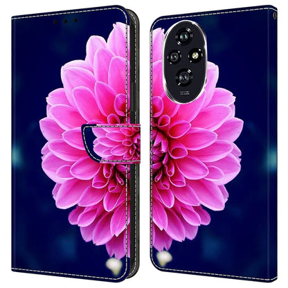 For Honor 200 Pro 5G Case 3D Pattern PU Leather Wallet Phone Cover with Stand