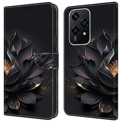 For Honor 200 Lite Wallet Case Magnetic Clasp 3D Pattern Leather Phone Cover