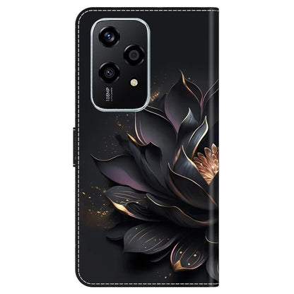 For Honor 200 Lite Wallet Case Magnetic Clasp 3D Pattern Leather Phone Cover