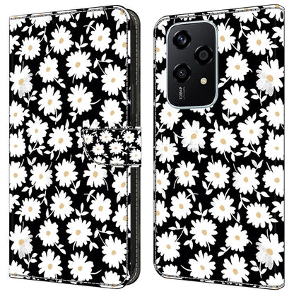 For Honor 200 Lite Wallet Case Magnetic Clasp 3D Pattern Leather Phone Cover