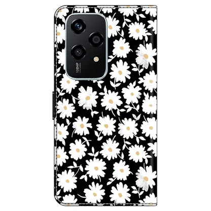 For Honor 200 Lite Wallet Case Magnetic Clasp 3D Pattern Leather Phone Cover