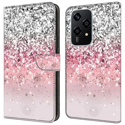For Honor 200 Lite Wallet Case Magnetic Clasp 3D Pattern Leather Phone Cover