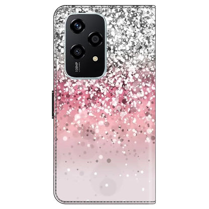 For Honor 200 Lite Wallet Case Magnetic Clasp 3D Pattern Leather Phone Cover