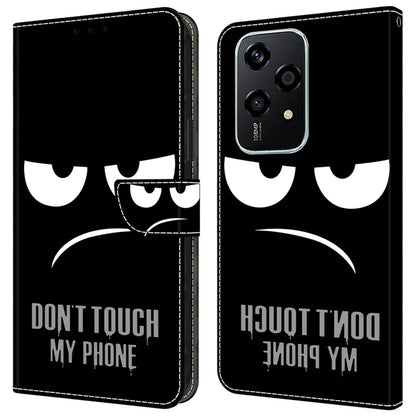 For Honor 200 Lite Wallet Case Magnetic Clasp 3D Pattern Leather Phone Cover