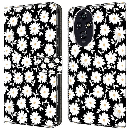 For Honor 200 5G Wallet Case Magnetic Clasp 3D Pattern Leather Phone Cover