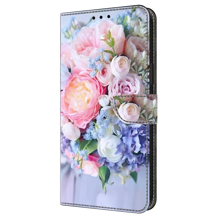 For Honor 200 5G Wallet Case Magnetic Clasp 3D Pattern Leather Phone Cover