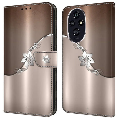 For Honor 200 Pro 5G Wallet Case Magnetic Clasp 3D Pattern Leather Phone Cover