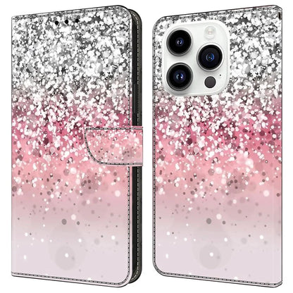 For iPhone 16 Pro Max Case Magnetic Clasp 3D Pattern Leather Wallet Phone Cover