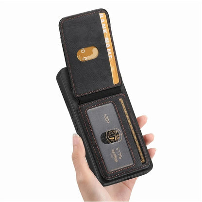 D14 For Xiaomi Redmi Note 13 Pro 4G  /  Xiaomi Poco M6 4G Case Vertical Flip Card Holder Ring Holder Kickstand Anti-Fall Cover
