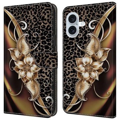 For iPhone 16 Plus Case PU Leather Wallet Flip Cover with Standing Function