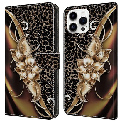 For iPhone 16 Pro Case PU Leather Wallet Flip Cover with Standing Function