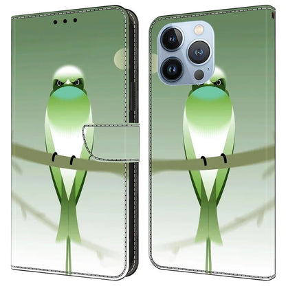 For iPhone 16 Pro Max Case PU Leather Wallet Flip Cover with Standing Function