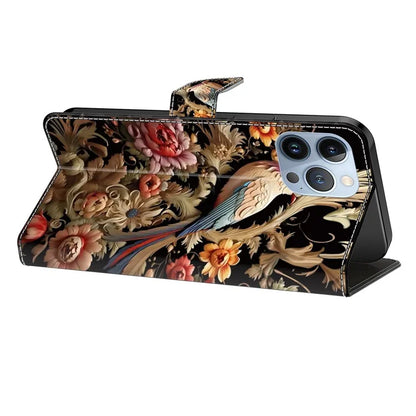 For iPhone 16 Pro Max Case PU Leather Wallet Flip Cover with Standing Function