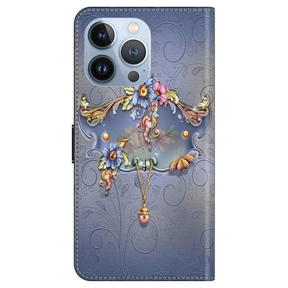 For iPhone 16 Pro Max Case PU Leather Wallet Flip Cover with Standing Function