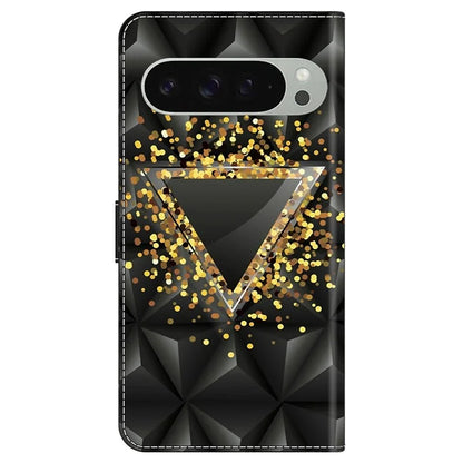 For Google Pixel 9 Pro XL Case PU Leather Wallet Phone Cover with Stand