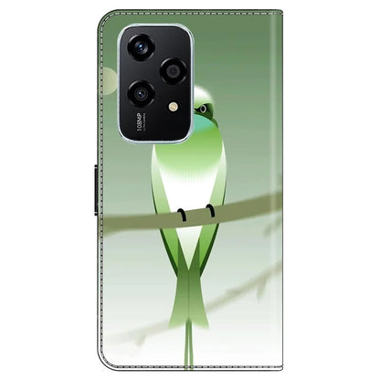 For Honor 200 Lite Case PU Leather Wallet Phone Cover with Stand
