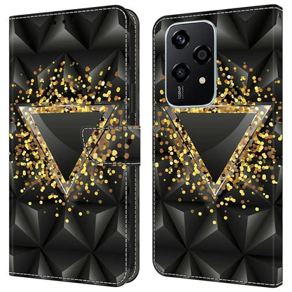 For Honor 200 Lite Case PU Leather Wallet Phone Cover with Stand