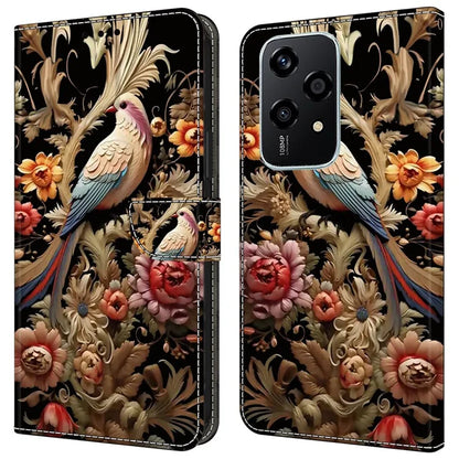 For Honor 200 Lite Case PU Leather Wallet Phone Cover with Stand
