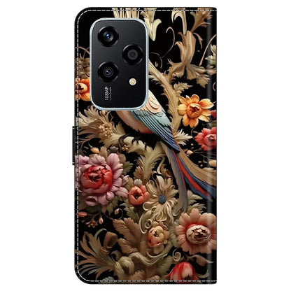 For Honor 200 Lite Case PU Leather Wallet Phone Cover with Stand