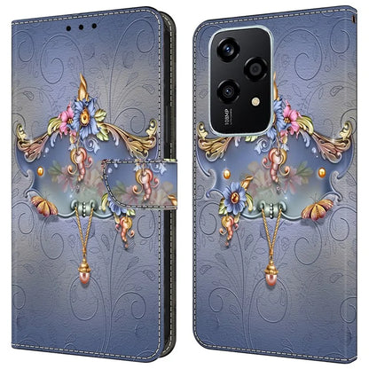 For Honor 200 Lite Case PU Leather Wallet Phone Cover with Stand