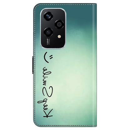 For Honor 200 Lite Case PU Leather Wallet Phone Cover with Stand