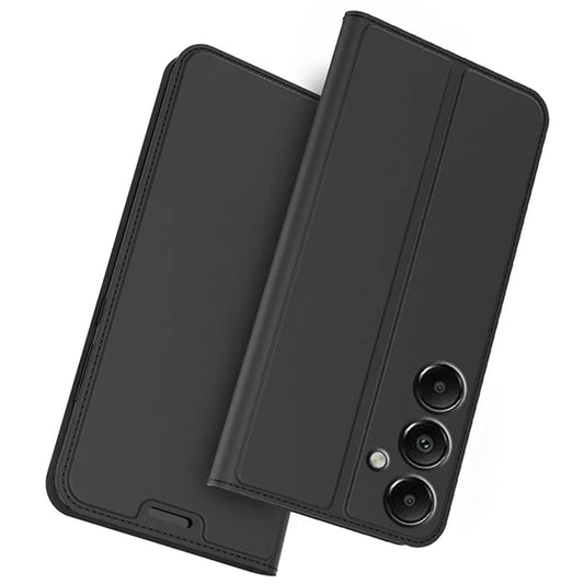 For Samsung Galaxy A16 5G Case PU Leather Phone Cover with Card Holder Stand Magnetic Closure