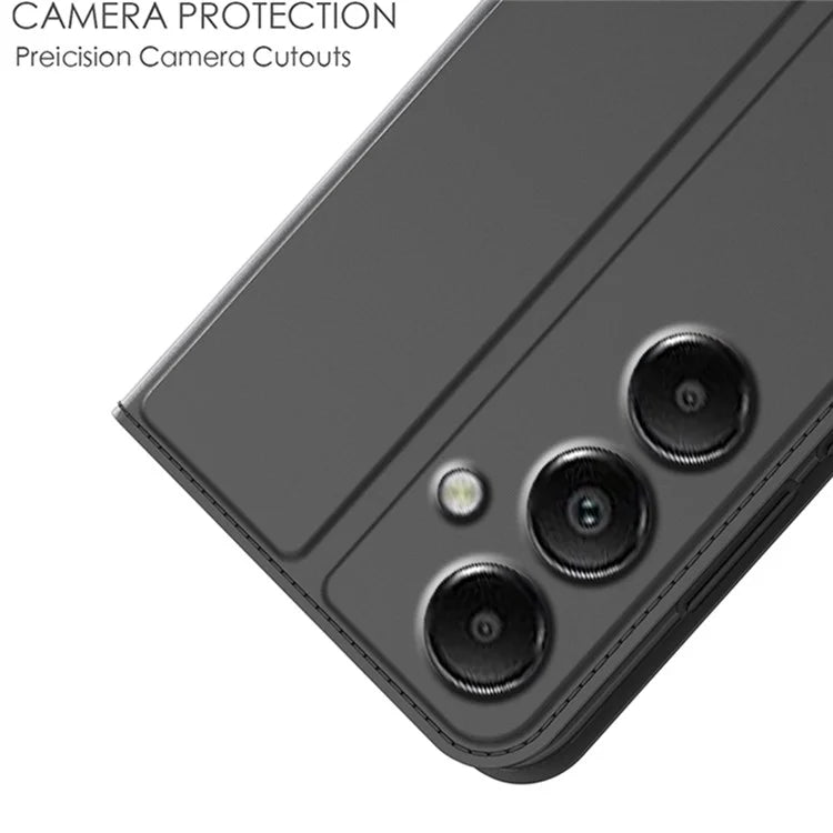 For Samsung Galaxy A16 5G Case PU Leather Phone Cover with Card Holder Stand Magnetic Closure