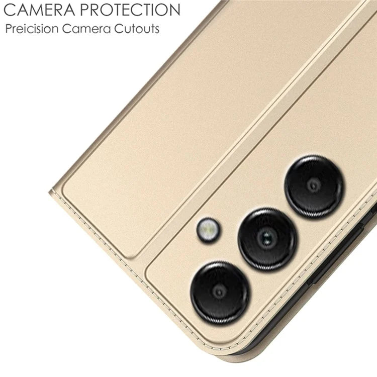 For Samsung Galaxy A16 5G Case PU Leather Phone Cover with Card Holder Stand Magnetic Closure