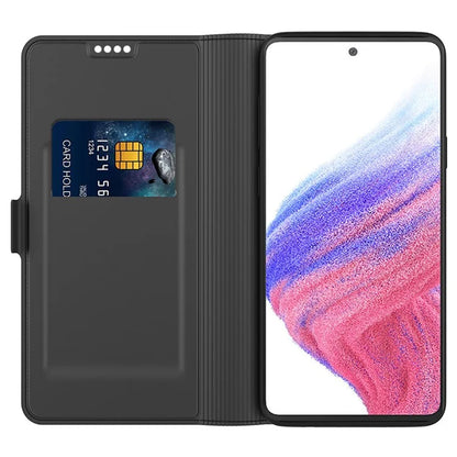 For Samsung Galaxy A06 Case Shockproof TPU Inner Shell Leather Phone Cover