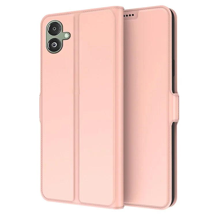 For Samsung Galaxy A06 Case Shockproof TPU Inner Shell Leather Phone Cover