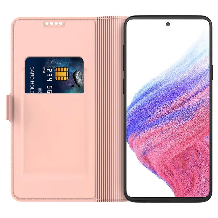 For Samsung Galaxy A06 Case Shockproof TPU Inner Shell Leather Phone Cover