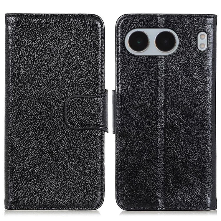 For OnePlus Nord 4 Case Nappa Texture Split Leather Wallet Phone Cover