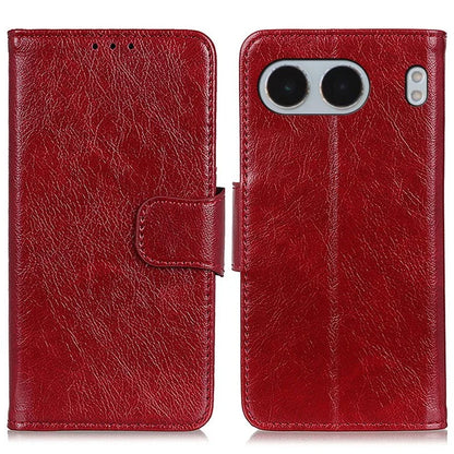 For OnePlus Nord 4 Case Nappa Texture Split Leather Wallet Phone Cover