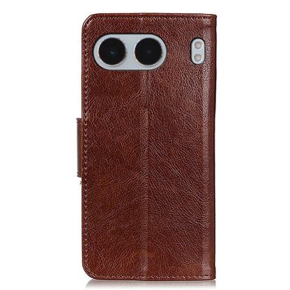 For OnePlus Nord 4 Case Nappa Texture Split Leather Wallet Phone Cover