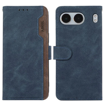 ABEEL For OnePlus Nord 4 Case Color Splicing Leather Flip Phone Cover RFID Blocking