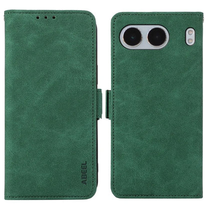 ABEEL For OnePlus Nord 4 Case PU Leather Folio Stand View RFID Blocking Phone Cover
