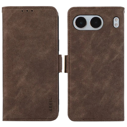 ABEEL For OnePlus Nord 4 Case PU Leather Folio Stand View RFID Blocking Phone Cover