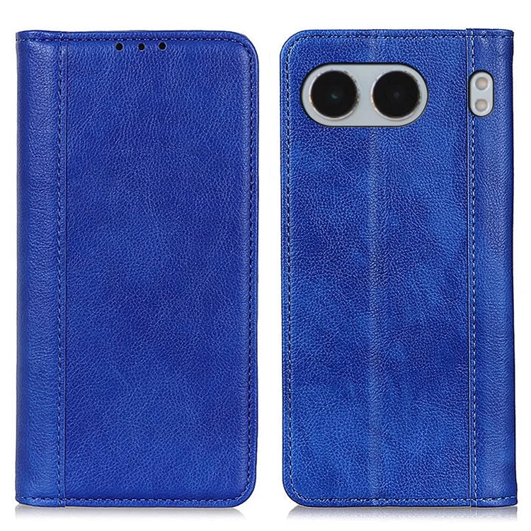 For OnePlus Nord 4 Stand Case Split Leather Litchi Texture Wallet Phone Cover