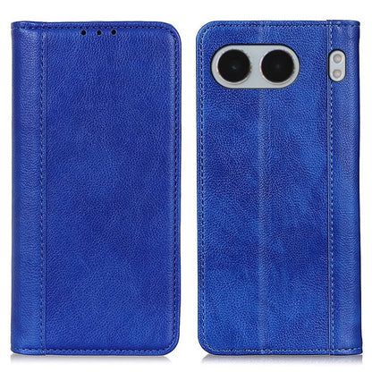 For OnePlus Nord 4 Stand Case Split Leather Litchi Texture Wallet Phone Cover