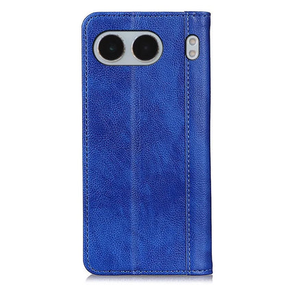 For OnePlus Nord 4 Stand Case Split Leather Litchi Texture Wallet Phone Cover