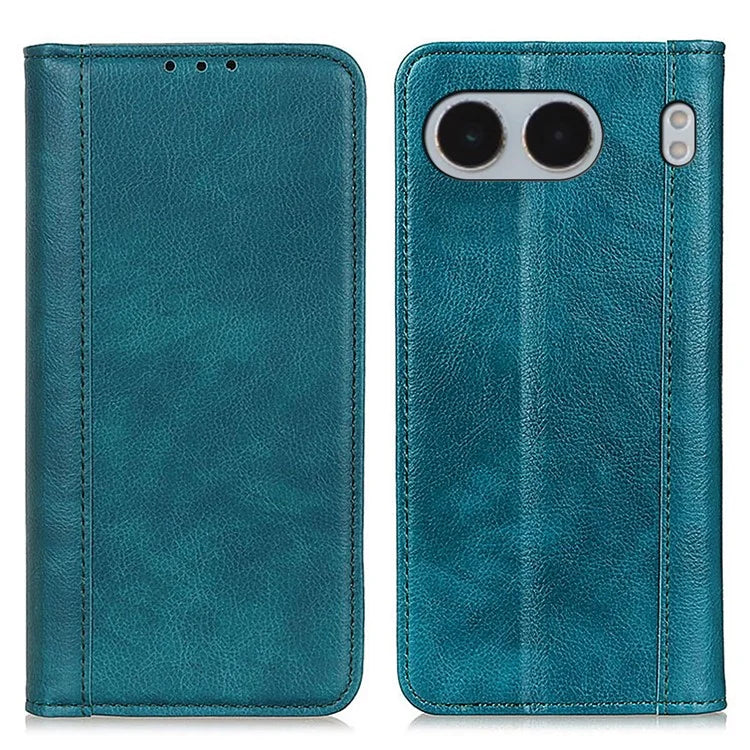 For OnePlus Nord 4 Stand Case Split Leather Litchi Texture Wallet Phone Cover