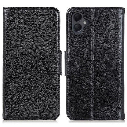 For Samsung Galaxy A06 Case Nappa Texture Split Leather Wallet Phone Cover
