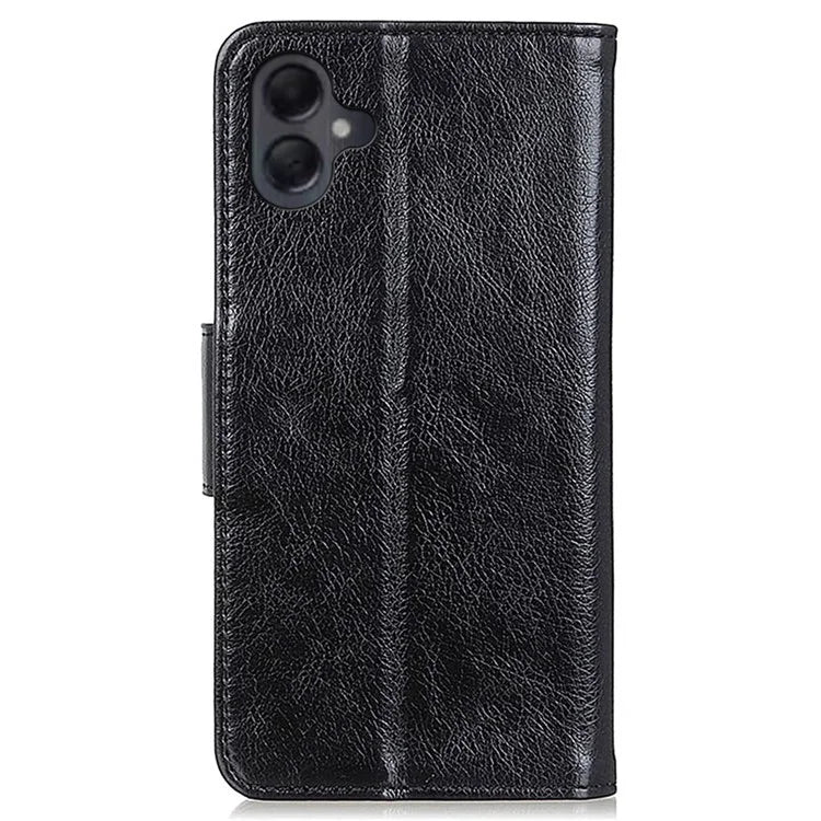 For Samsung Galaxy A06 Case Nappa Texture Split Leather Wallet Phone Cover