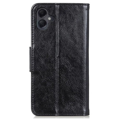 For Samsung Galaxy A06 Case Nappa Texture Split Leather Wallet Phone Cover