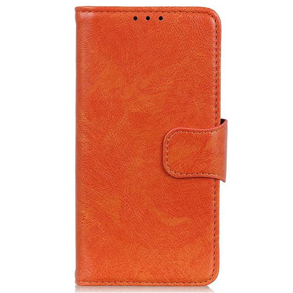 For Samsung Galaxy A06 Case Nappa Texture Split Leather Wallet Phone Cover