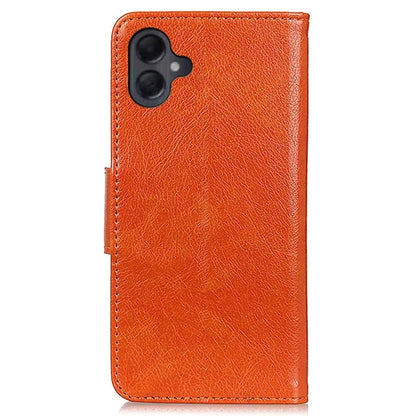 For Samsung Galaxy A06 Case Nappa Texture Split Leather Wallet Phone Cover