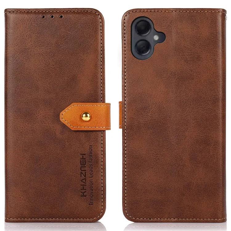 KHAZNEH For Samsung Galaxy A06 Wallet Phone Case Stand Leather Flip Cover