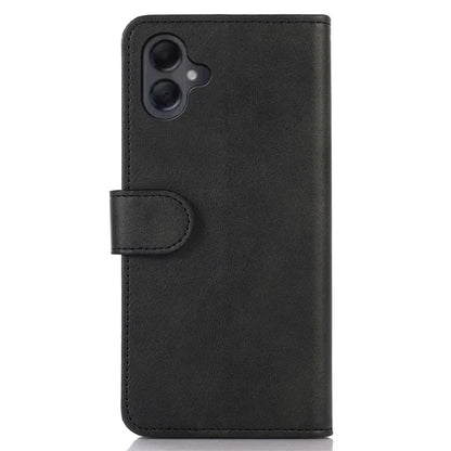 For Samsung Galaxy A06 Case Cowhide Texture Leather Wallet Phone Cover with Stand
