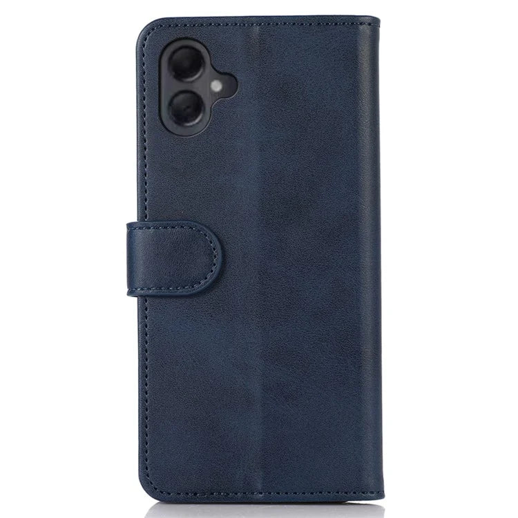 For Samsung Galaxy A06 Case Cowhide Texture Leather Wallet Phone Cover with Stand
