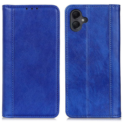For Samsung Galaxy A06 Stand Case Split Leather Litchi Texture Wallet Phone Cover